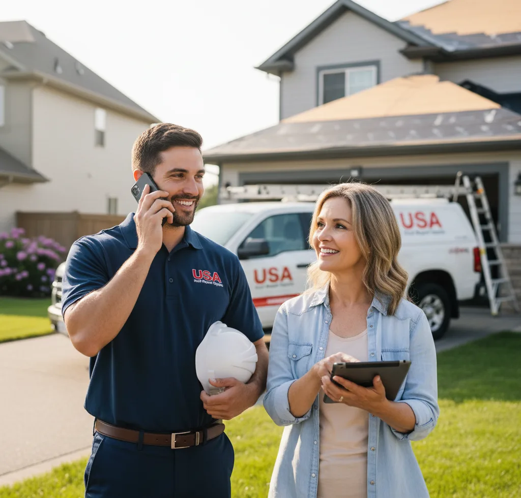 USA Roof Repair Experts customer support in Bonner